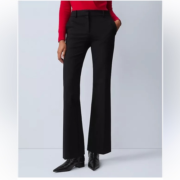 Ann Taylor Pants - Ann Taylor Curvy Black Flare Pants Formal - Size 14